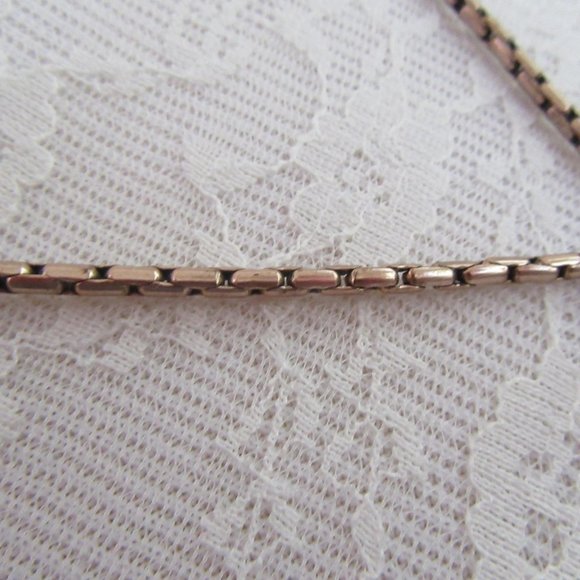 Art Deco Revival red rhinestone fringed pendant - Picture 4 of 7